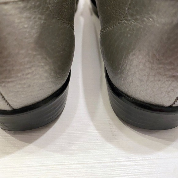 SAS Women's Metro Metallic Silver Leather Horse-Bit‎ Loafers Shoes US Size 7.5 - Picture 7 of 13